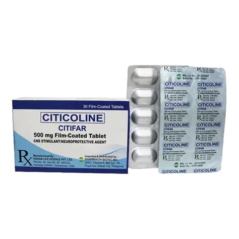 citifar 500mg|CITICOLINE .